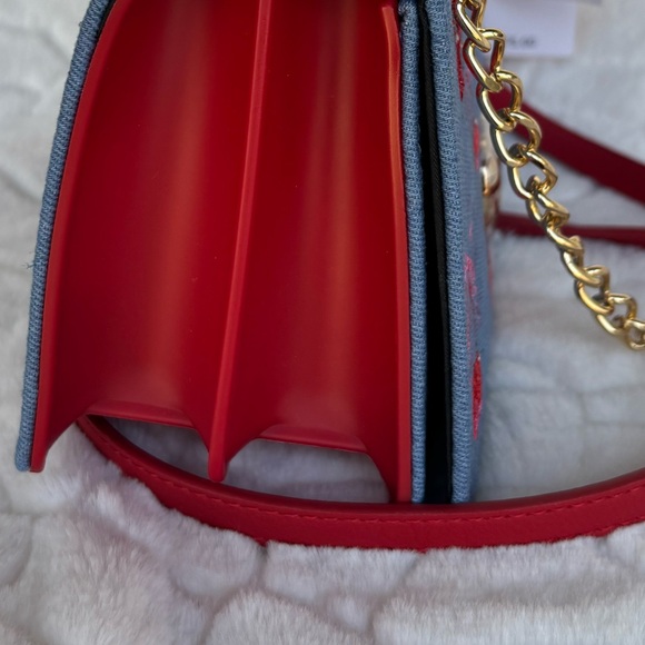 Betsey Johnson Blue and Red Cherry Mini Bag - Picture 11 of 13